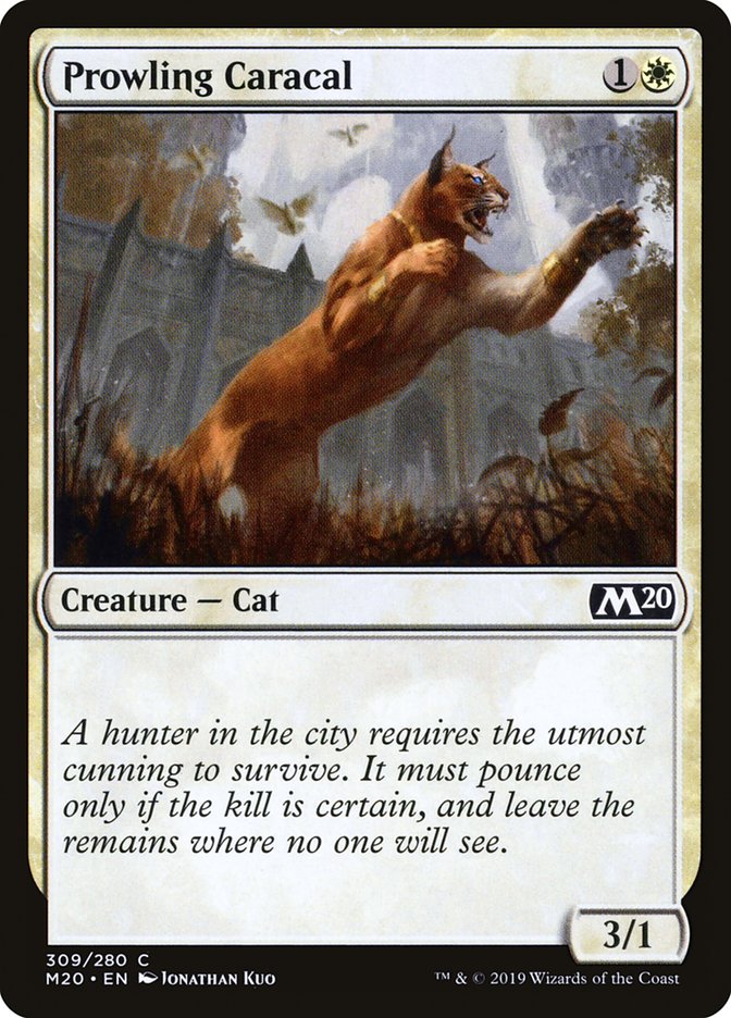 Prowling Caracal [Core Set 2020] | Exor Games New Glasgow