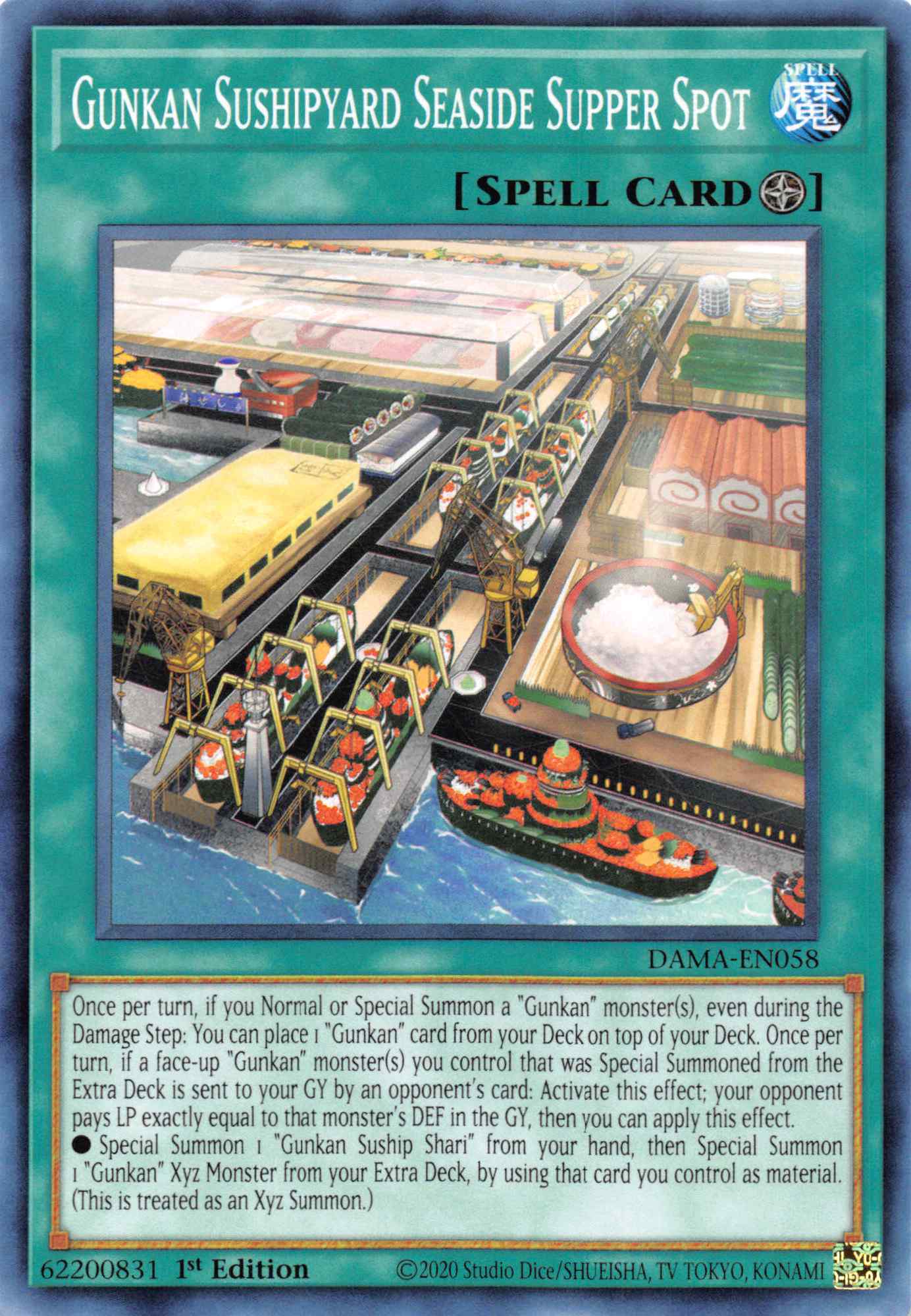 Gunkan Sushipyard Seaside Supper Spot [DAMA-EN058] Common | Exor Games New Glasgow