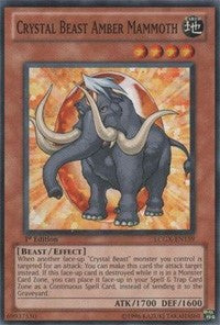 Crystal Beast Amber Mammoth [LCGX-EN159] Common | Exor Games New Glasgow