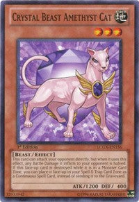 Crystal Beast Amethyst Cat [LCGX-EN156] Common | Exor Games New Glasgow