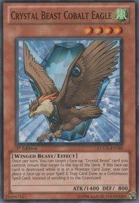 Crystal Beast Cobalt Eagle [LCGX-EN160] Common | Exor Games New Glasgow