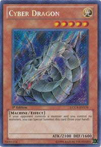 Cyber Dragon (Alternate Art) [LCGX-EN176] Secret Rare | Exor Games New Glasgow