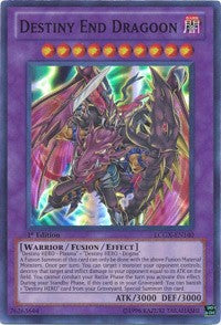 Destiny End Dragoon [LCGX-EN140] Super Rare | Exor Games New Glasgow