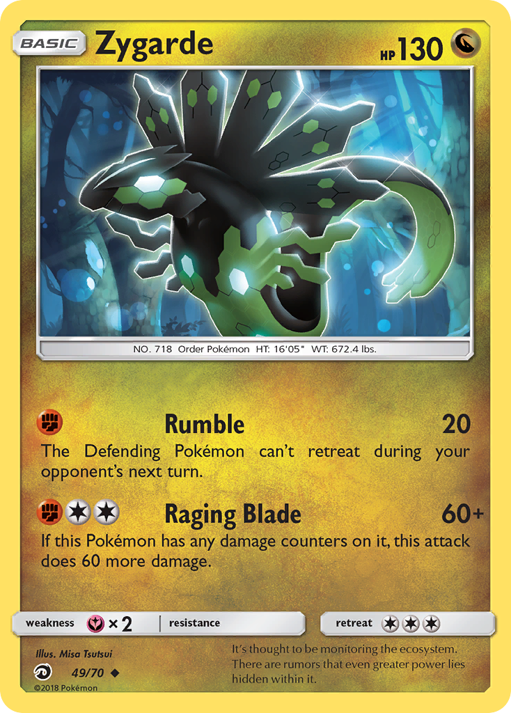 Zygarde (49/70) [Sun & Moon: Dragon Majesty] | Exor Games New Glasgow