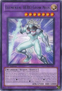 Elemental HERO Glow Neos [LCGX-EN061] Rare | Exor Games New Glasgow