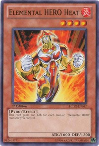 Elemental HERO Heat [LCGX-EN037] Common | Exor Games New Glasgow