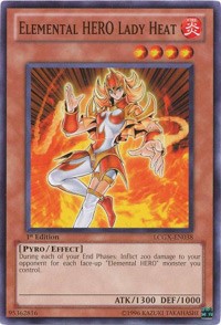 Elemental HERO Lady Heat [LCGX-EN038] Common | Exor Games New Glasgow