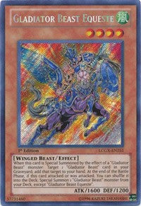 Gladiator Beast Equeste [LCGX-EN251] Secret Rare | Exor Games New Glasgow