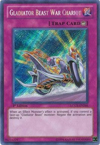 Gladiator Beast War Chariot [LCGX-EN266] Secret Rare | Exor Games New Glasgow