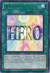 Hero Flash!! [LCGX-EN092] Rare | Exor Games New Glasgow