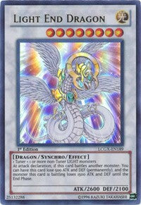 Light End Dragon [LCGX-EN189] Ultra Rare | Exor Games New Glasgow