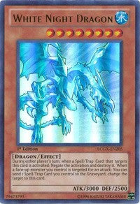 White Night Dragon [LCGX-EN205] Ultra Rare | Exor Games New Glasgow