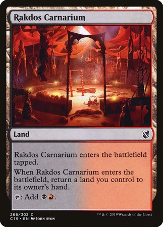 Rakdos Carnarium [Commander 2019] | Exor Games New Glasgow