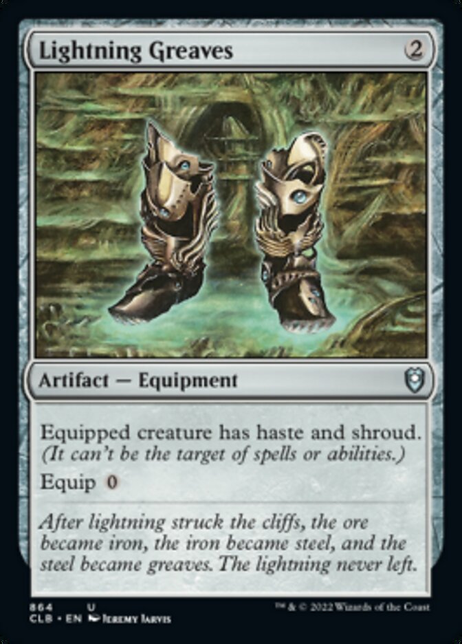 Lightning Greaves [Commander Legends: Battle for Baldur's Gate] | Exor Games New Glasgow
