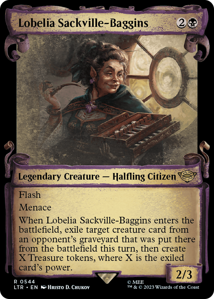 Lobelia Sackville-Baggins [The Lord of the Rings: Tales of Middle-Earth Showcase Scrolls] | Exor Games New Glasgow