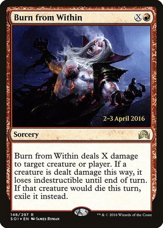 Burn from Within [Shadows over Innistrad Promos] | Exor Games New Glasgow