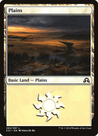 Plains (283) [Shadows over Innistrad] | Exor Games New Glasgow