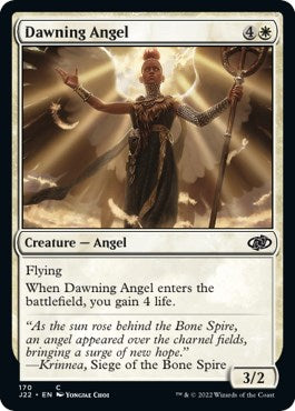 Dawning Angel [Jumpstart 2022] | Exor Games New Glasgow