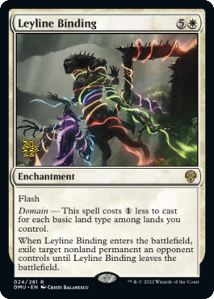 Leyline Binding [Dominaria United Prerelease Promos] | Exor Games New Glasgow