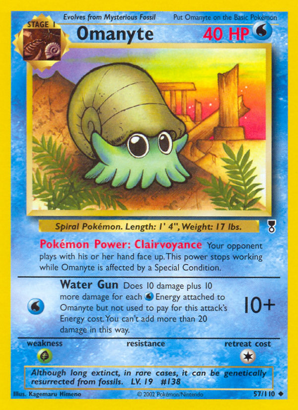 Omanyte (57/110) [Legendary Collection] | Exor Games New Glasgow