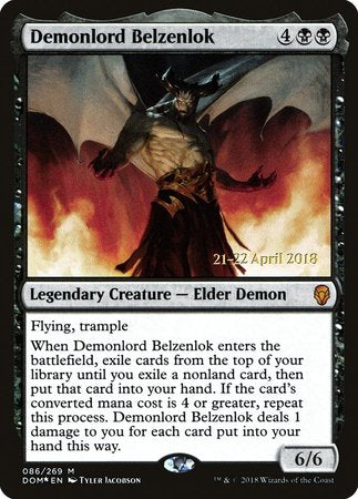 Demonlord Belzenlok [Dominaria Promos] | Exor Games New Glasgow