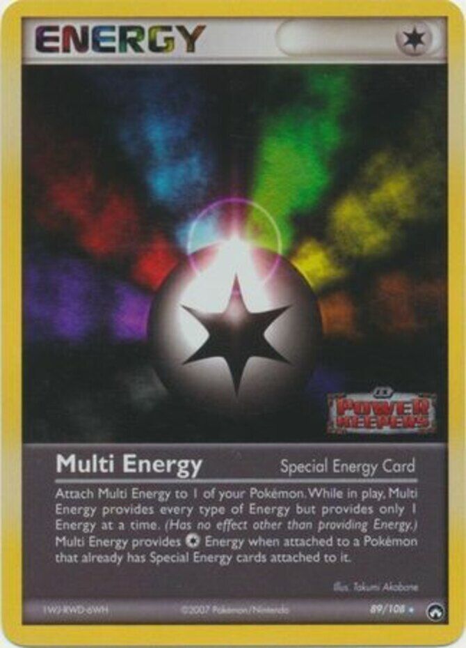 Multi Energy (89/108) (Stamped) [EX: Power Keepers] | Exor Games New Glasgow