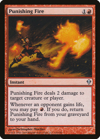 Punishing Fire [Zendikar] | Exor Games New Glasgow