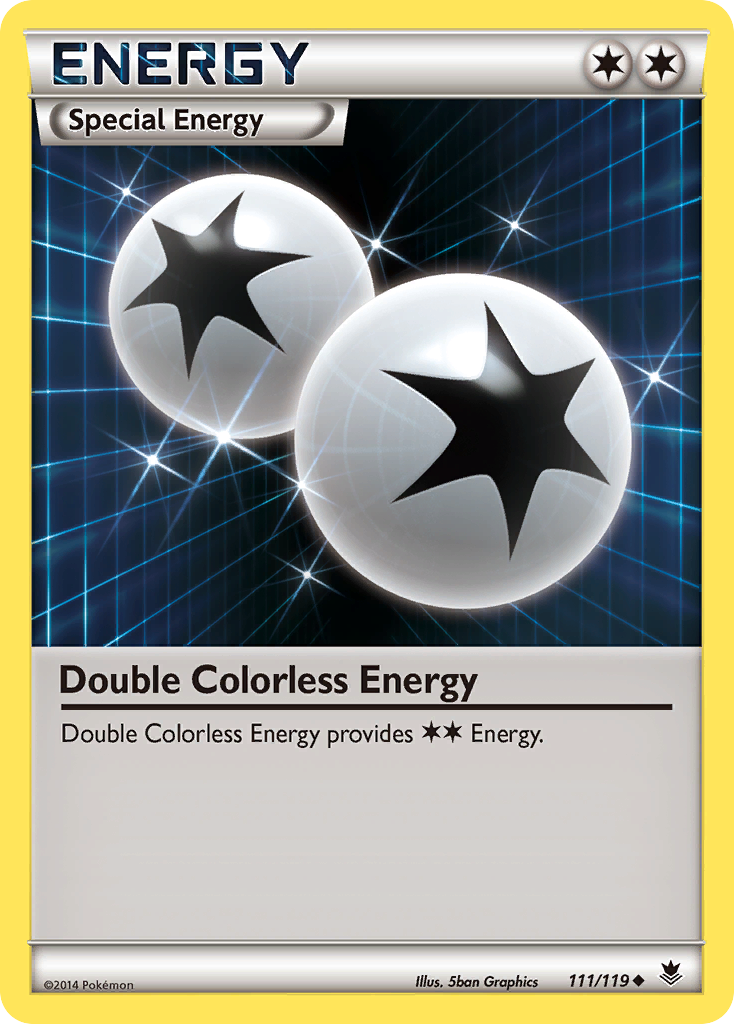 Double Colorless Energy (111/119) [XY: Phantom Forces] | Exor Games New Glasgow