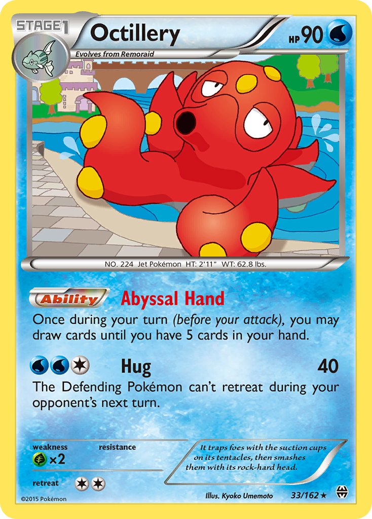 Octillery(33/162) (Theme Deck Exclusive) [XY: BREAKthrough] | Exor Games New Glasgow