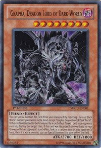 Grapha, Dragon Lord of Dark World [SDGU-EN001] Ultra Rare | Exor Games New Glasgow