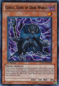 Ceruli, Guru of Dark World [SDGU-EN003] Super Rare | Exor Games New Glasgow