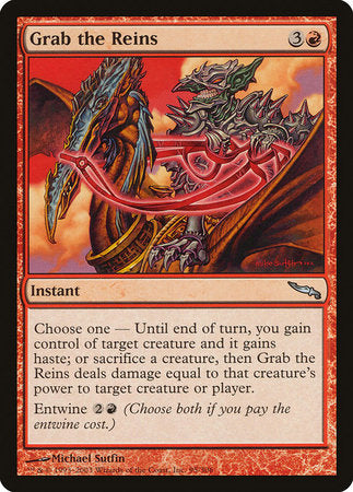 Grab the Reins [Mirrodin] | Exor Games New Glasgow