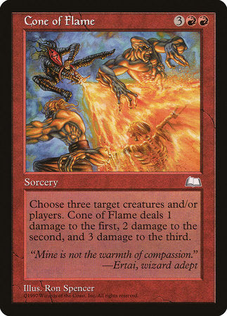 Cone of Flame [Weatherlight] | Exor Games New Glasgow