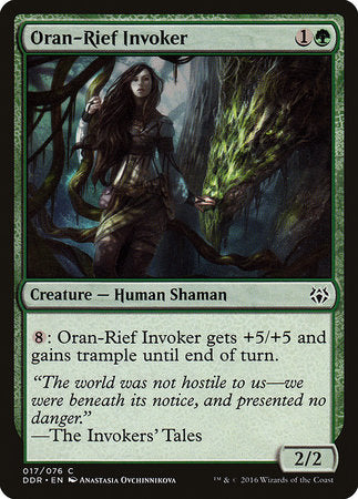 Oran-Rief Invoker [Duel Decks: Nissa vs. Ob Nixilis] | Exor Games New Glasgow