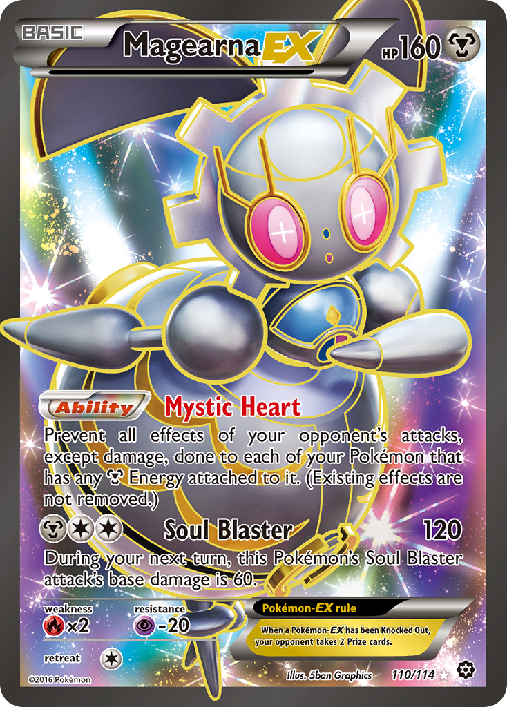 Magearna EX (110/114) [XY: Steam Siege] | Exor Games New Glasgow