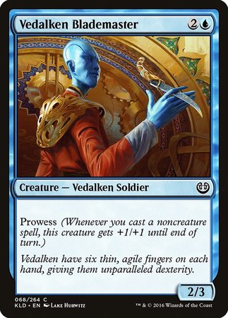 Vedalken Blademaster [Kaladesh] | Exor Games New Glasgow