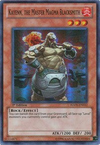 Kayenn, the Master Magma Blacksmith [HA05-EN012] Super Rare | Exor Games New Glasgow