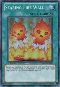 Searing Fire Wall [HA05-EN027] Super Rare | Exor Games New Glasgow