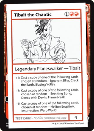 Tibalt the Chaotic (2021 Edition) [Mystery Booster Playtest Cards] | Exor Games New Glasgow