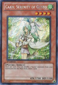 Caam, Serenity of Gusto [HA05-EN041] Secret Rare | Exor Games New Glasgow