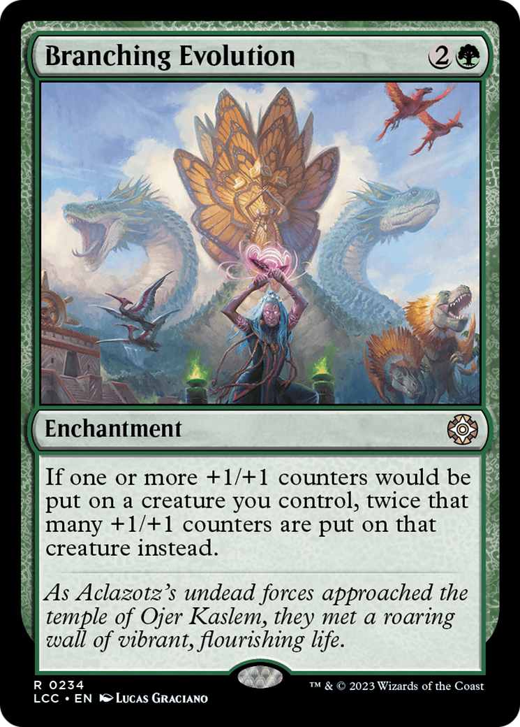 Branching Evolution [The Lost Caverns of Ixalan Commander] | Exor Games New Glasgow