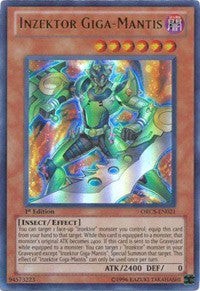 Inzektor Giga-Mantis [ORCS-EN021] Ultra Rare | Exor Games New Glasgow