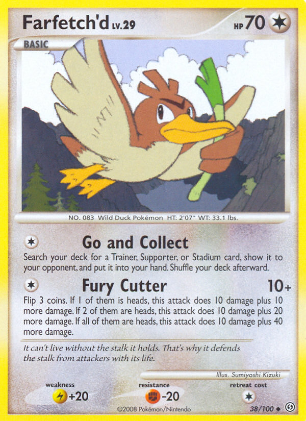 Farfetch'd (38/100) [Diamond & Pearl: Stormfront] | Exor Games New Glasgow