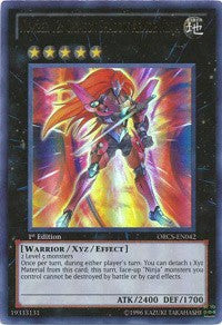 Number 12: Crimson Shadow Armor Ninja [ORCS-EN042] Ultra Rare | Exor Games New Glasgow