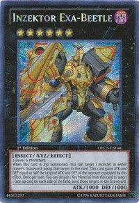 Inzektor Exa-Beetle [ORCS-EN046] Secret Rare | Exor Games New Glasgow