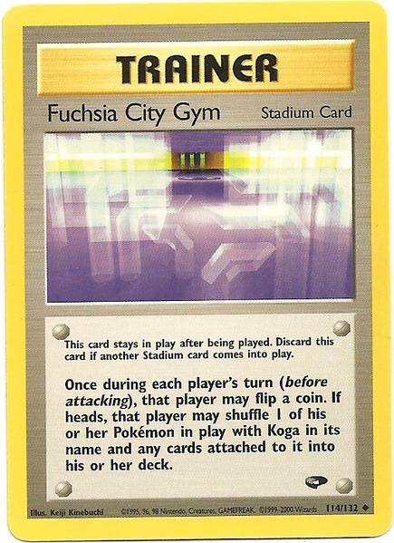 Fuchsia City Gym (114/132) [Gym Challenge Unlimited] | Exor Games New Glasgow