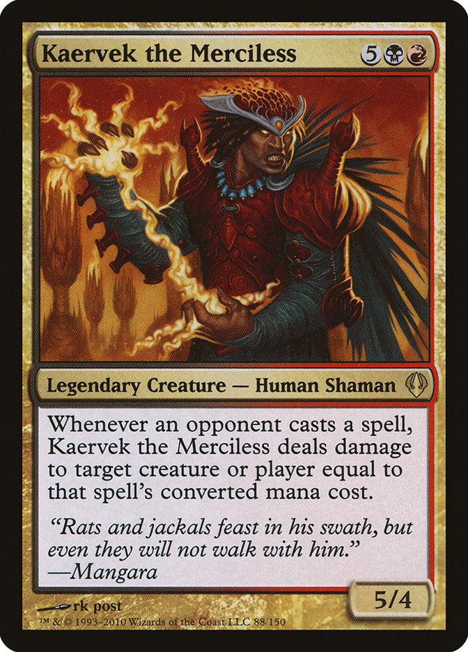 Kaervek the Merciless [Archenemy] | Exor Games New Glasgow