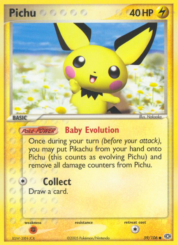 Pichu (59/106) [EX: Emerald] | Exor Games New Glasgow