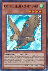 Crystal Beast Cobalt Eagle [RYMP-EN045] Super Rare | Exor Games New Glasgow