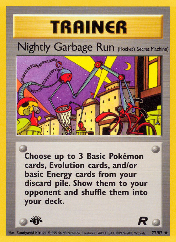 Nightly Garbage Run (77/82) [Team Rocket 1st Edition] | Exor Games New Glasgow